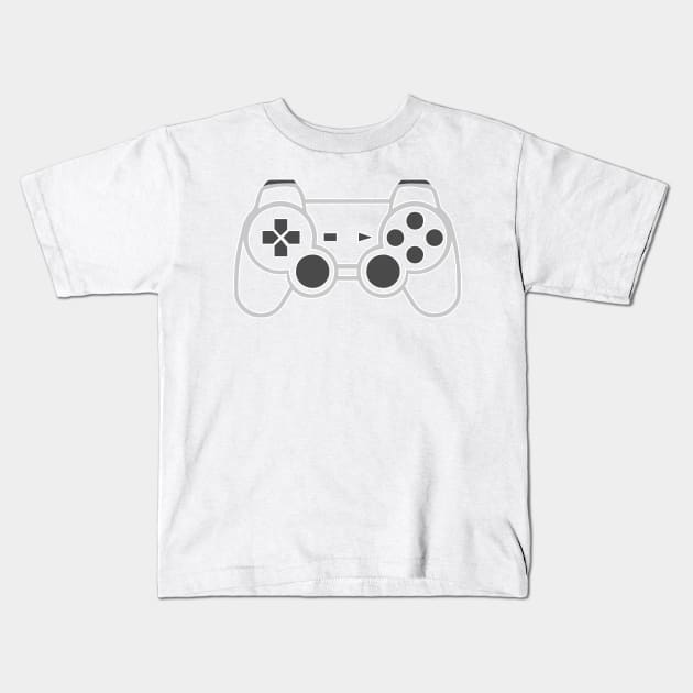 Station Controller Retro Gamer Video Gaming Kids T-Shirt by melisssne